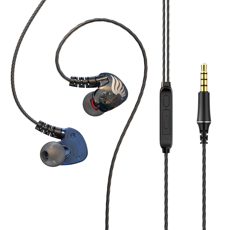 In-ear vezeték nélküli sportfülhallgatók mikrofon és beépített vezérlővel, Hi‑Fi monitorozás, univerzális mobiltelefonokhoz