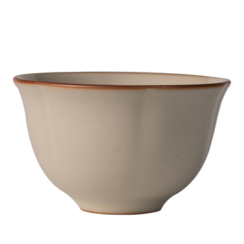 Bej porțelan cească pentru ceai, ceașcă unică pentru uz casnic, set ceramic pentru ceai Gongfu, ceașcă de aromă