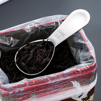 Lingură de măsurare pentru lapte praf din oțel inoxidabil 304, mâner adânc, 15/30 ml, pentru ceai și cafea