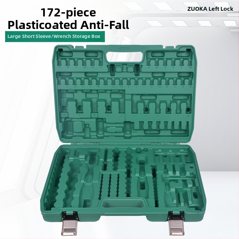 Cutie de unelte din plastic cu set de chei cu soclu Xiafei pentru reparații auto