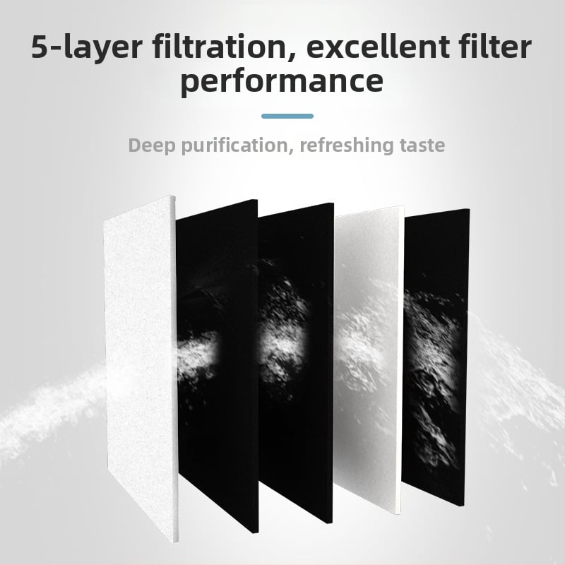 Filtr filtra vodného čističa, 3-portové rýchle pripojenie, päťstupňová ultrafiltrácia s integrovaným PP bavlneným filtrom
