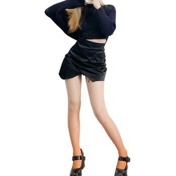 Šarene gradientne čarape-pantyhose, Y2K stil, boje slatkiša, tanke, vizualno produžuju noge