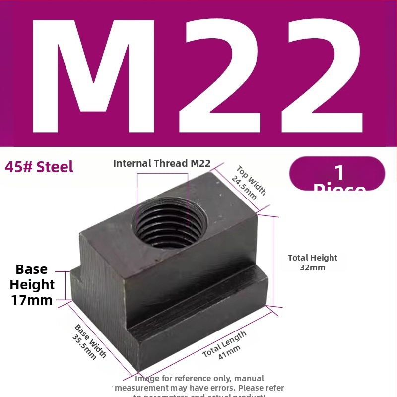 T-nut tlaková platňa pre trapézny blok, M8–M27