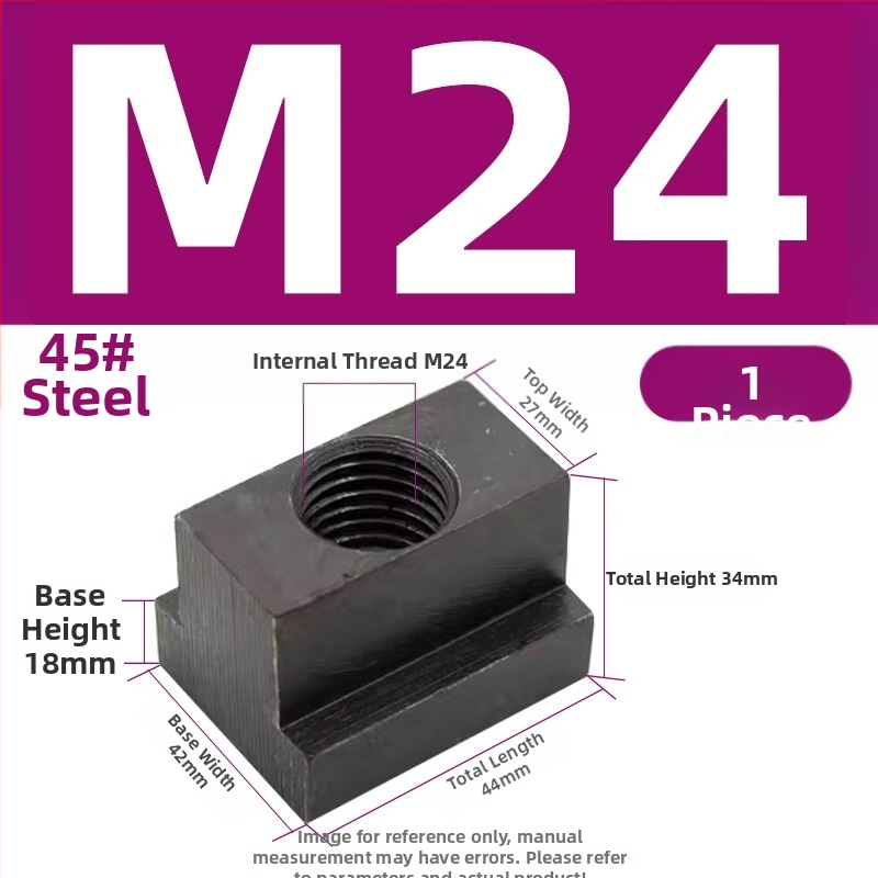 T-nut tlaková platňa pre trapézny blok, M8–M27