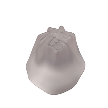 Capac din sticla cristal cu simbolul norocului și suport pentru capac – ornament decorativ pentru ceremonia ceaiului
