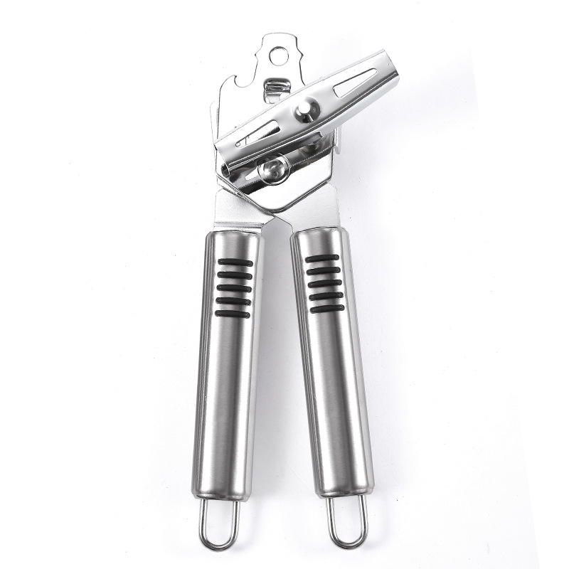 Deschizător pentru conserve și sticle din oțel inoxidabil – manual, robust, 3 în 1