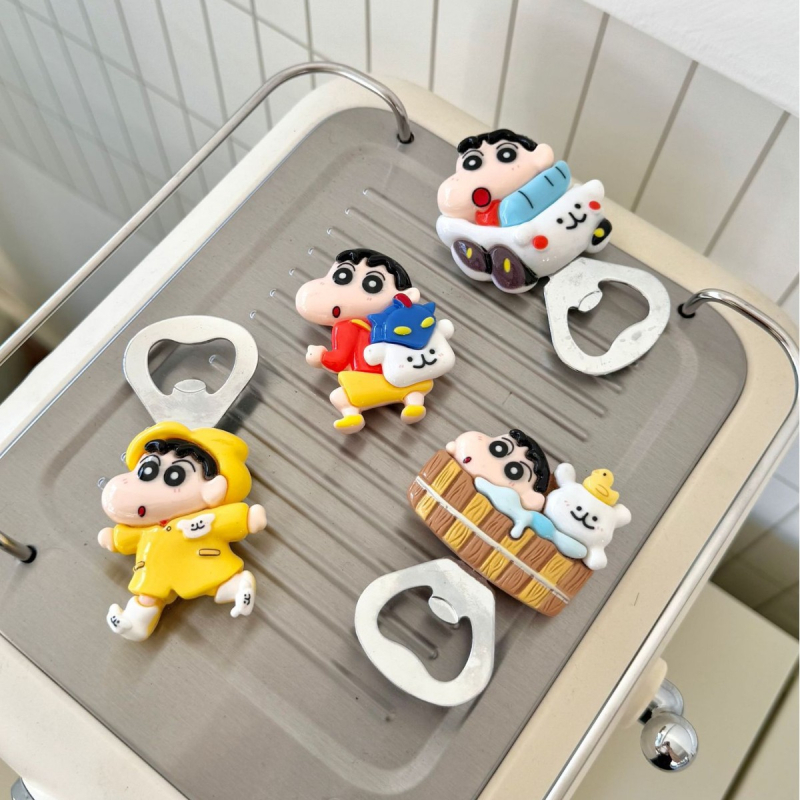 Deschizător magnetic pentru sticle cu magnet de frigider – pentru bere și vin
