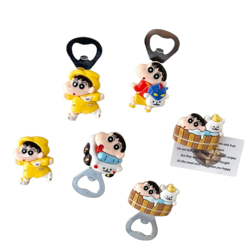 Deschizător magnetic pentru sticle cu magnet de frigider – pentru bere și vin