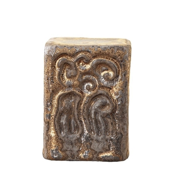 Accesoriu ceramic pentru ceai, retro, cu motiv gravat de nori, suport mare dreptunghiular pentru capac și bază de capac pentru ceainic, seturi chinezești de ceai