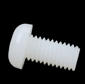 M2.5 șurub din nailon cu cap rotund, șurub cu cap cruce (Phillips), piuliță din nailon, șurub izolant din plastic