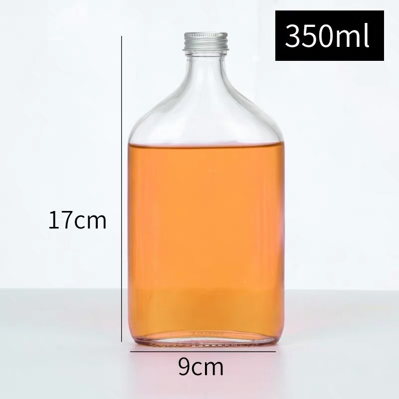 100 ml plosnata staklena boca; 250 ml boca za mliječni čaj; boca za kavu; boca za sok; prazna staklena boca s mogućnošću otiska logotipa