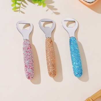 Deschizător de sticle pentru bere din oțel inoxidabil, cu diamante, stil nordic INS, lux