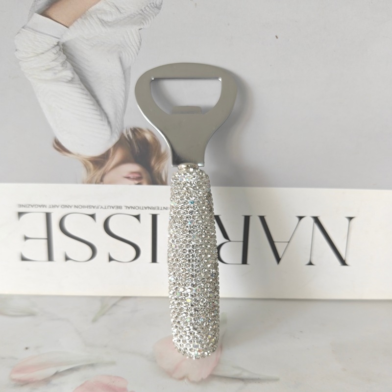 Deschizător de sticle pentru bere din oțel inoxidabil, cu diamante, stil nordic INS, lux