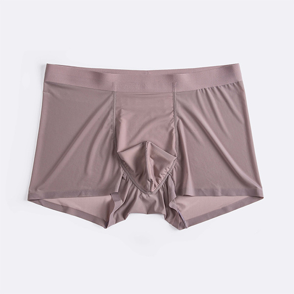 5XL besprijekorne muške bokserice za ljeto, Ice Silk tkanina, prozirni mrežasti dizajn, ultra tanke, dišuće