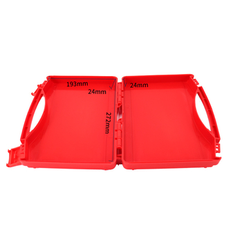 Cutie de instrumente portabilă din plastic PP, organizator impermeabil pentru piese și accesorii, compatibil cu cutie de depozitare pentru burete