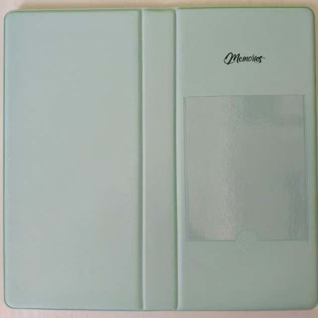 Album foto Instax de 5 inch, cu pagini de inserție, foi detașabile, culoare macarone