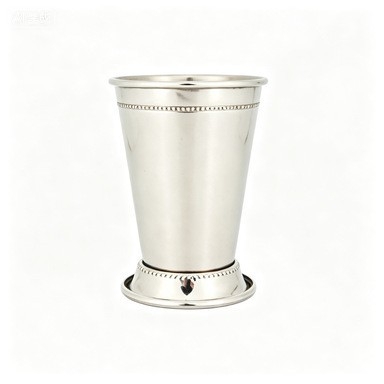 Pahar mini Moscow Mule din cupru pentru cocktailuri și bere, stil retro Bloom, capacitate 401–500 ml, opțiune de personalizare a logo-ului