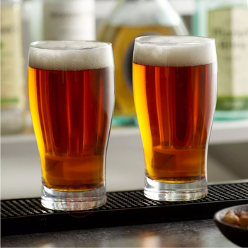 Pahar de bere cu logo imprimat, cristal, capacitate 401–500 ml, pentru bere craft, pahar britanic pint, pahar german de bere neagră.