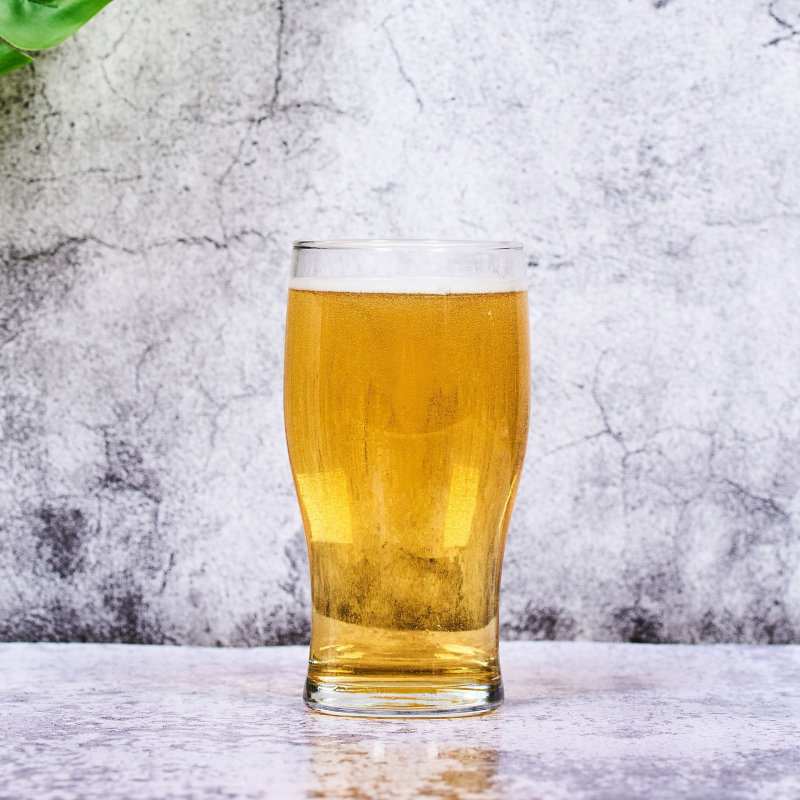 Pahar de bere cu logo imprimat, cristal, capacitate 401–500 ml, pentru bere craft, pahar britanic pint, pahar german de bere neagră.