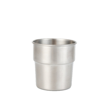 Pahar de bere din oțel inoxidabil 304, design cu două straturi, finisaj periat, 500 ml