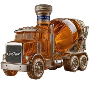 Sticlă de decantare din sticlă pentru whisky și vodcă, goală, 301–400 ml, design modern