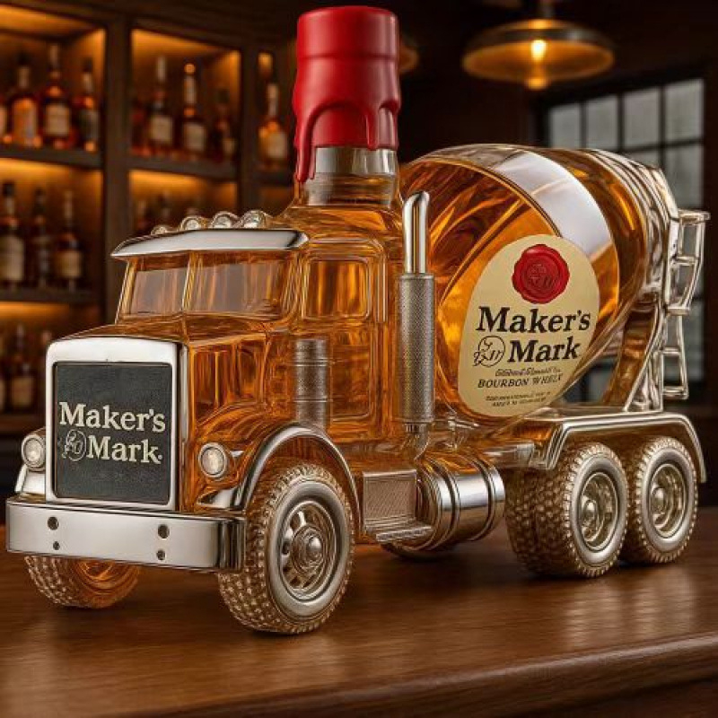 Sticlă de decantare din sticlă pentru whisky și vodcă, goală, 301–400 ml, design modern