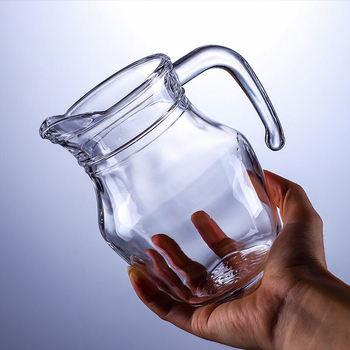 Decantator din sticlă groasă pentru vin roșu și băuturi spirtoase, robinet cu gură de rață, 500 ml