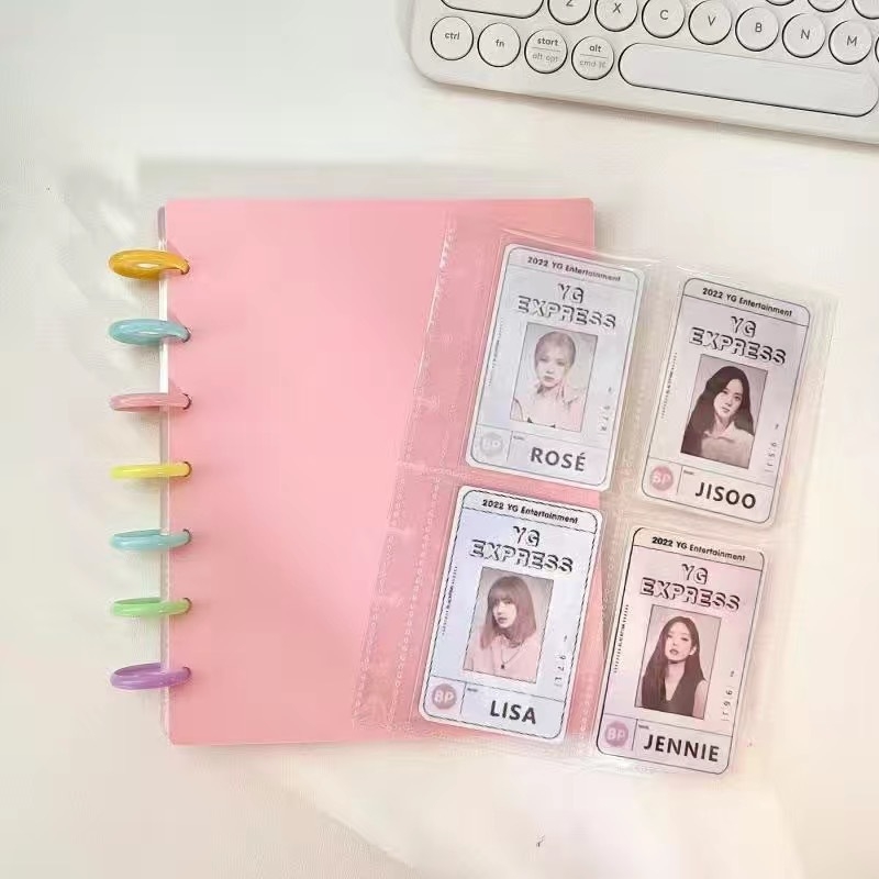 Album foto Polaroid cu patru compartimente pentru fotografii de 3 inch și carduri mici