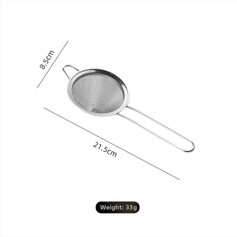 Strecurătoare de cocktail din oțel inoxidabil triunghiular, cu dublu filtru și filtru pentru gheață cu două straturi, plasă decorativă