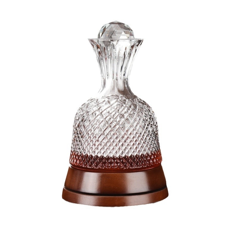 Set de decantare pentru vin din cristal, stil european, cu design vortex rotativ, pentru uz casnic