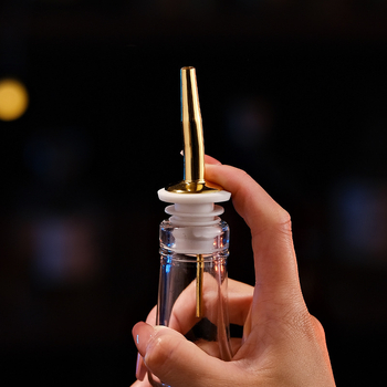 Distribuitor din oțel inoxidabil cu flux reglabil; turnător pentru vin și ulei, dop de sticlă și dop pentru cocktail