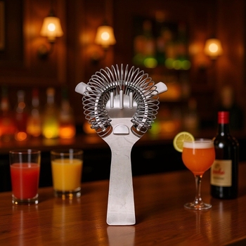 Filtru din oțel inoxidabil pentru bar, strecurător de gheață și separator de gheață – Unelte pentru cocktailuri și accesorii de vin