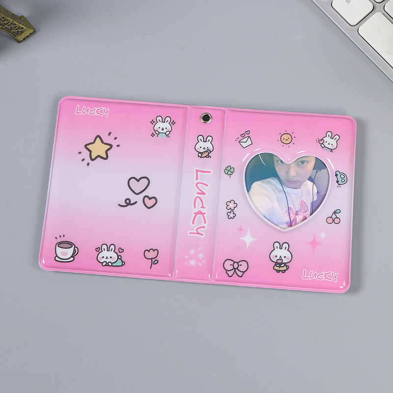 Album foto desen animat de 3 inci, cu pagini pentru o singură cartelă, compact pentru fotografii Instax
