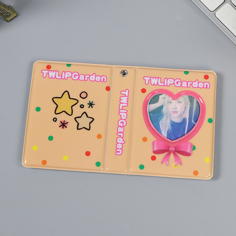 Album foto desen animat de 3 inci, cu pagini pentru o singură cartelă, compact pentru fotografii Instax