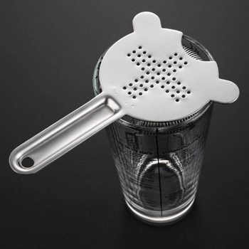 Filtru de gheață din oțel inoxidabil pentru cocktailuri, îngroșat