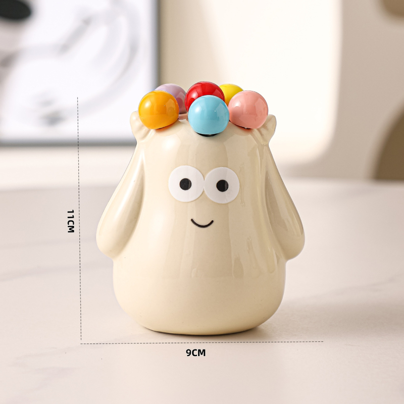 Set de furculițe ceramice pentru fructe și deserturi, design minimalist modern pentru uz casnic