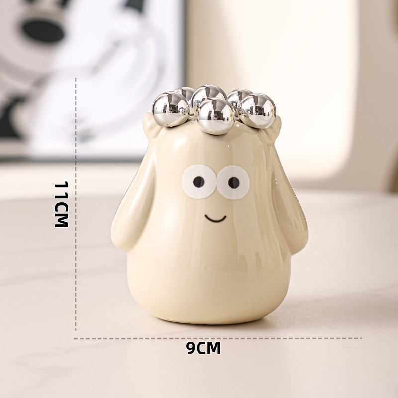 Set de furculițe ceramice pentru fructe și deserturi, design minimalist modern pentru uz casnic
