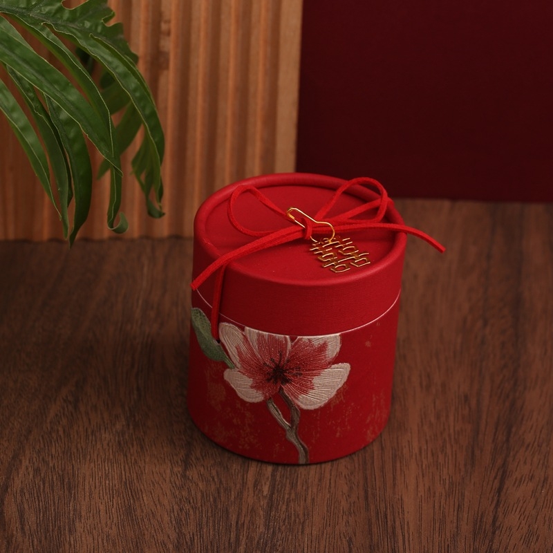 Cutie de bomboane din lemn în stil chinezesc pentru nuntă, model creativ cu textură de lemn, cutie pentru bomboane la masa de nuntă, cutie cadou goală
