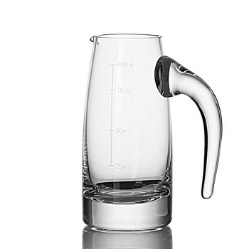 Set cadou din cristal Baijiu cu decantor și două pahare, logo imprimat