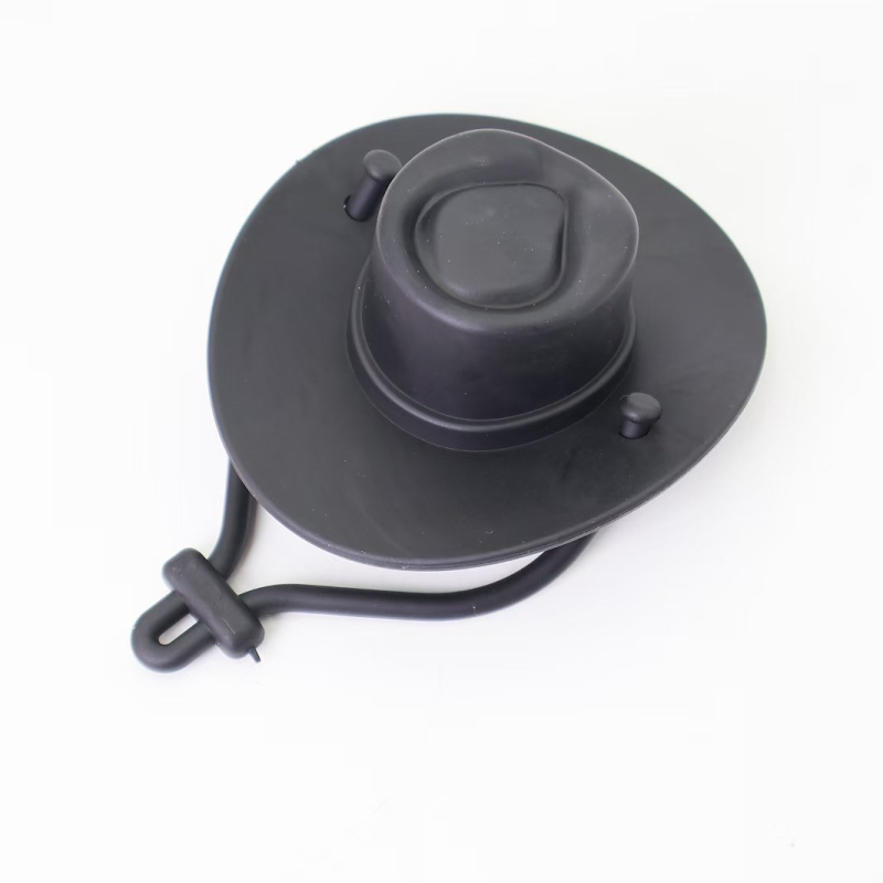 Dop din silicon pentru sticla de vin roșu, în formă de pălărie de cowboy