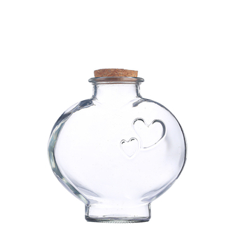 DIY staklena boca s koricom u obliku srca za želje, boca za svijeće, boca s zvijezdama i oceanom (80/160/350/650 ml)