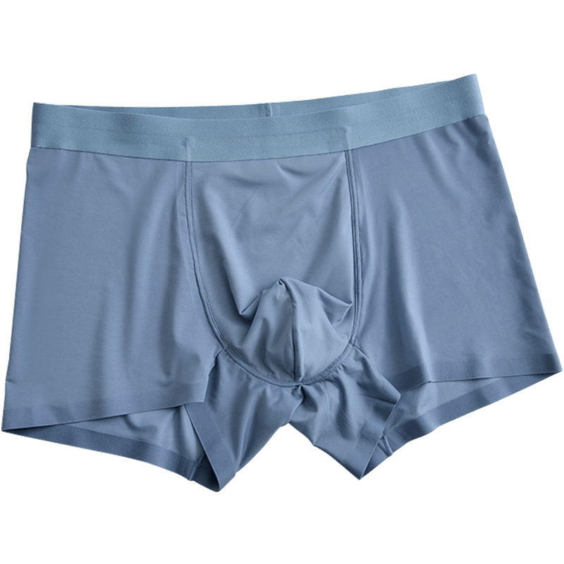 Bezšivne muške boxerice od najlona Ice Silk, antibakterijske, prozračne, brzo se suše