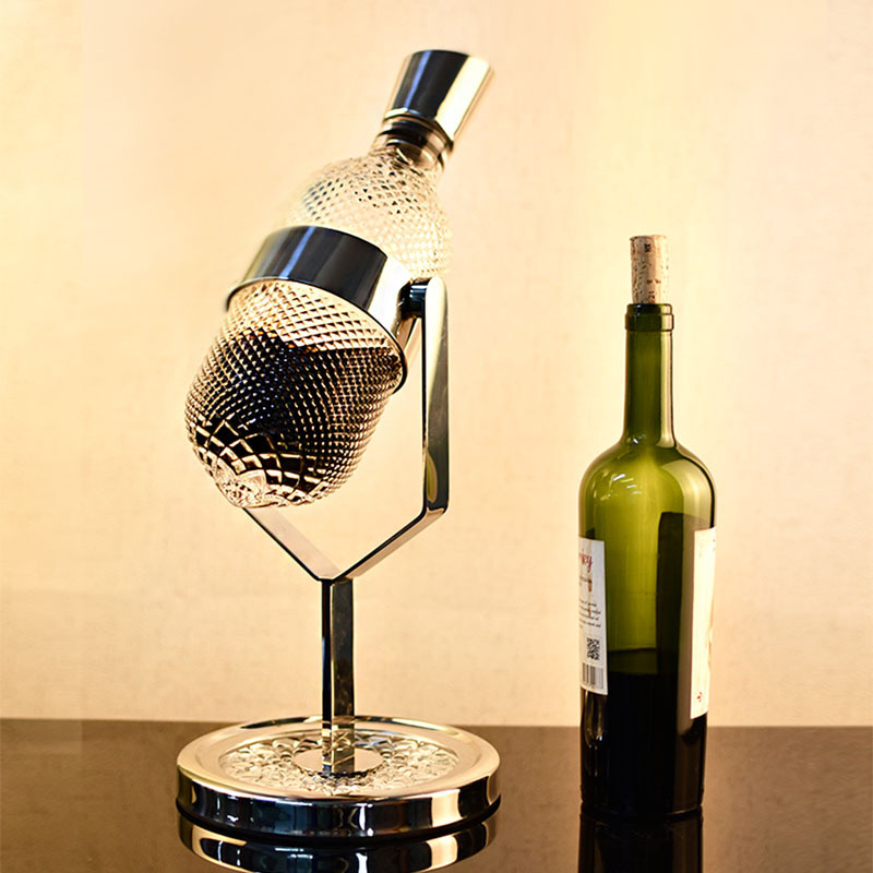Decantator suspendat pentru vin roșu, aerare rapidă, cutie cadou de lux, design creativ, stil retro elegant