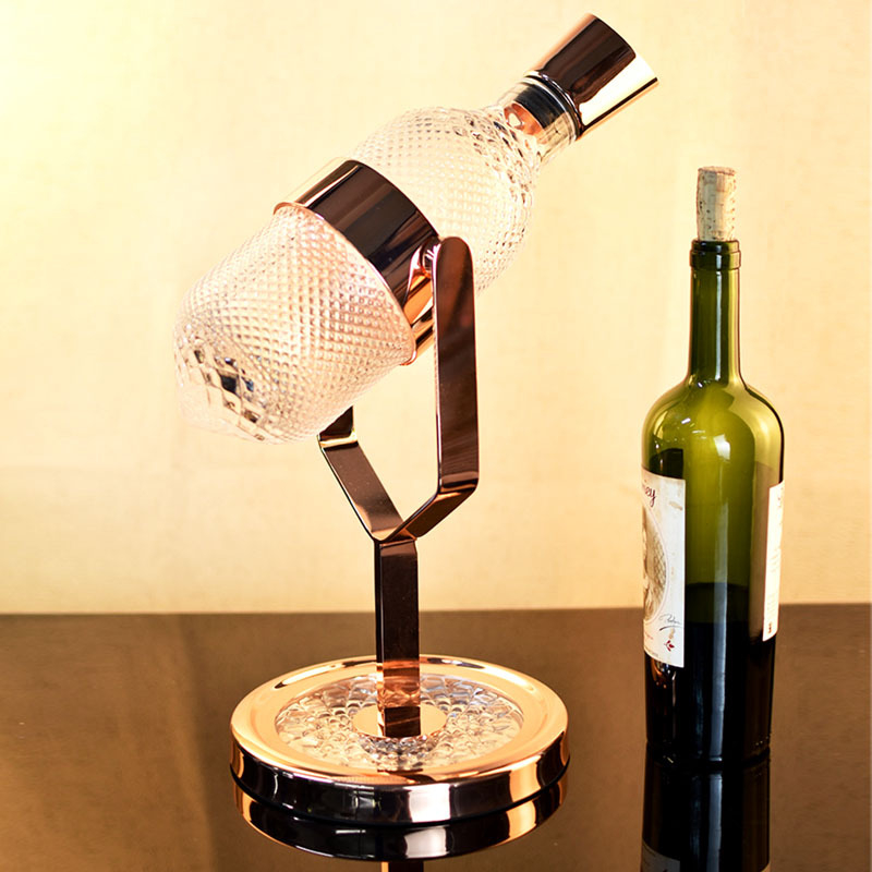Decantator suspendat pentru vin roșu, aerare rapidă, cutie cadou de lux, design creativ, stil retro elegant