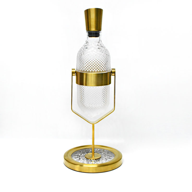 Decantator suspendat pentru vin roșu, aerare rapidă, cutie cadou de lux, design creativ, stil retro elegant
