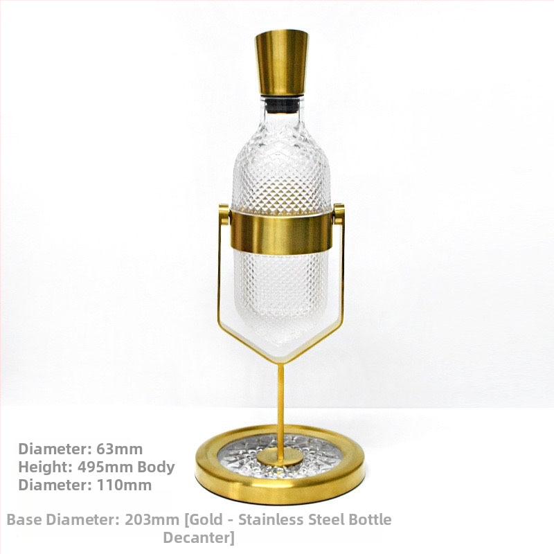 Decantator suspendat pentru vin roșu, aerare rapidă, cutie cadou de lux, design creativ, stil retro elegant