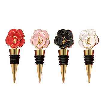 Dop de vin cu design trandafir – aliaj de zinc, cadou mic