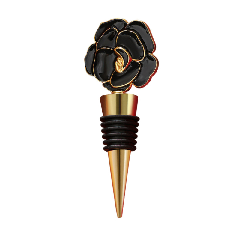 Dop de vin cu design trandafir – aliaj de zinc, cadou mic
