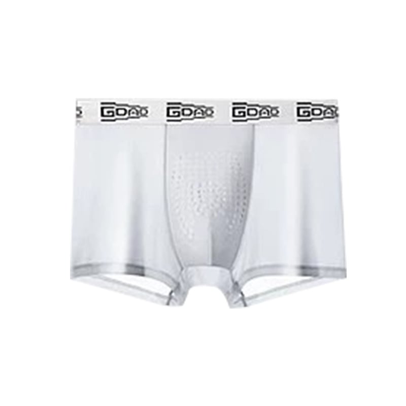 Muške bezšivne bokserice od ice-silk materijala, udobne koži, masažne čestice, ljetni model