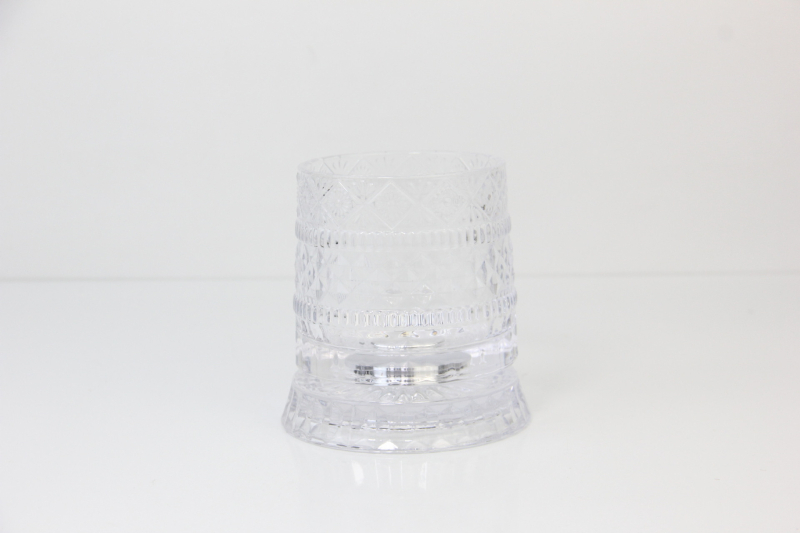 Set de decantator din cristal Star Diamond, rotativ, cu pahare pentru băuturi spirtoase